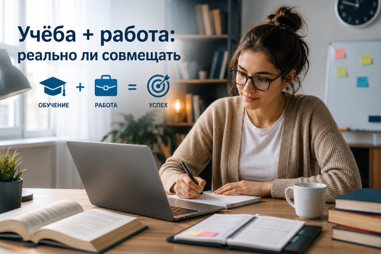 Учёба + работа: реально ли совмещать