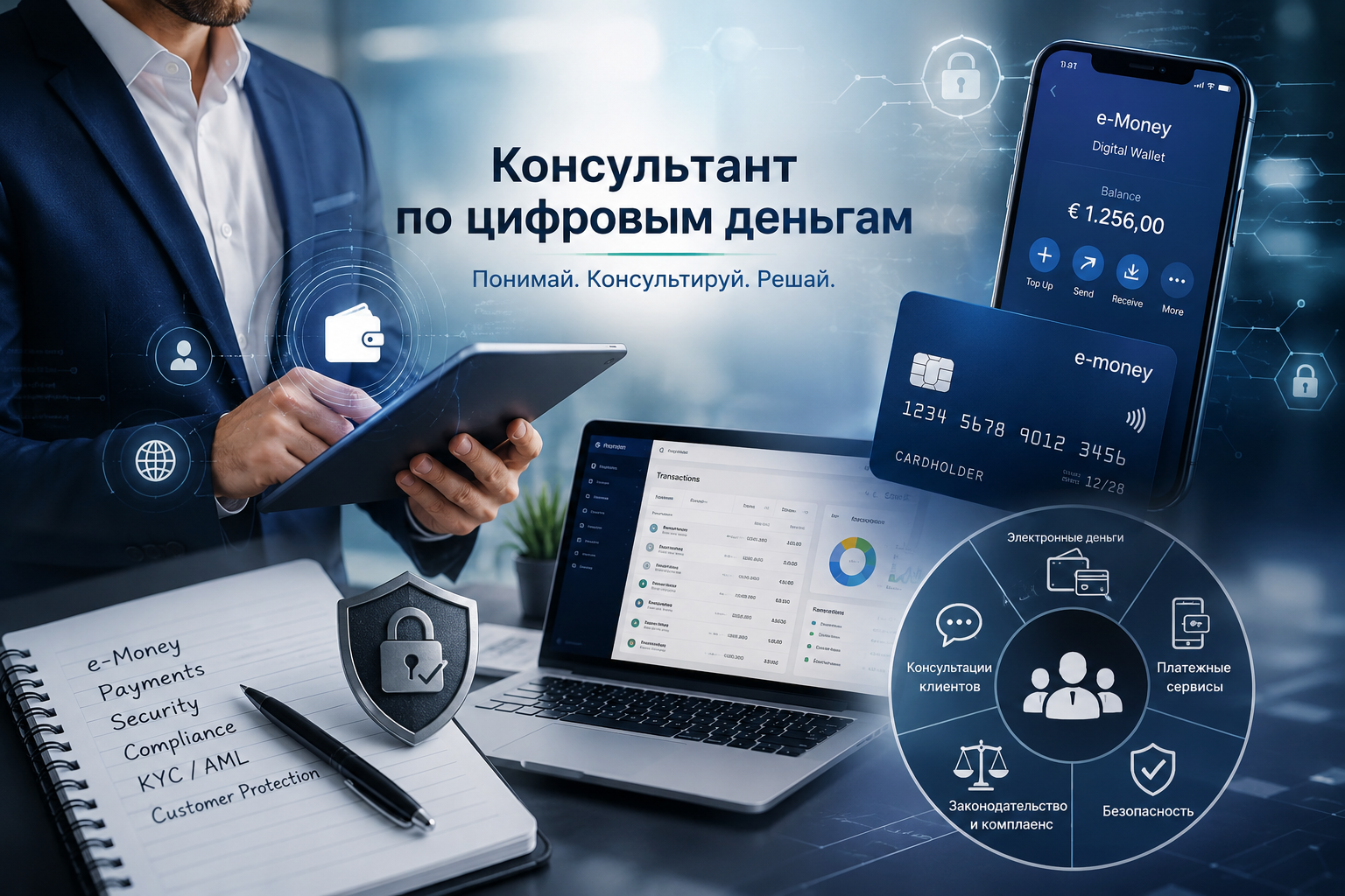 Консультант по электронным деньгам и финансовой безопасности